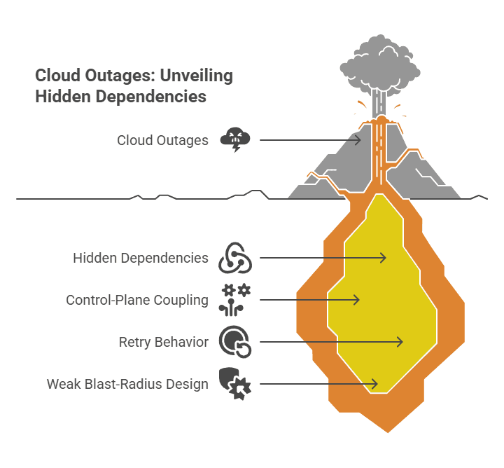 What Real Cloud Incidents Reveal About System Design