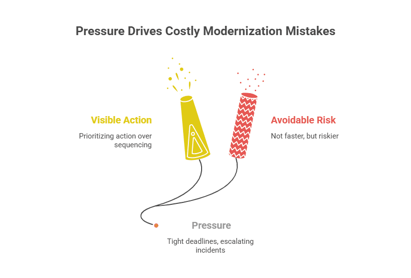Modernization Decisions Under Pressure: Avoiding Expensive Mistakes